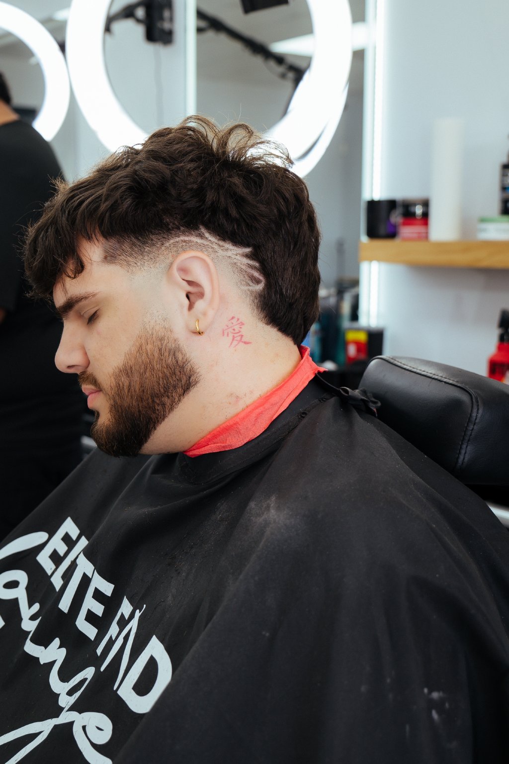 Finished haircut at Elite Fade Lounge